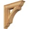 Ekena Millwork Legacy Traditional Rough Sawn Bracket, Western Red Cedar, 6"W x 30"D x 30"H BKT06X30X30LEC01RWR - alternate 1